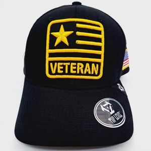 Army Veteran Embroidered Mesh Low Profile Snapbac…